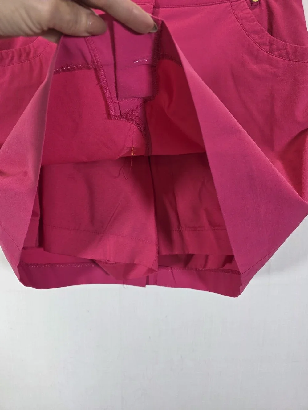 Golfino Matching Golf Set Pink Sleeveless Polo Shirt & Skort Set Size 10